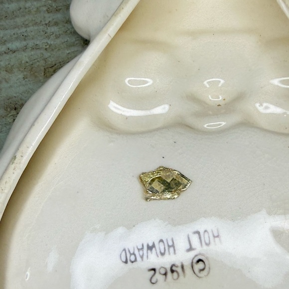 Vintage 1962 Holt Howard Santa Claus Candy Dish Christmas...